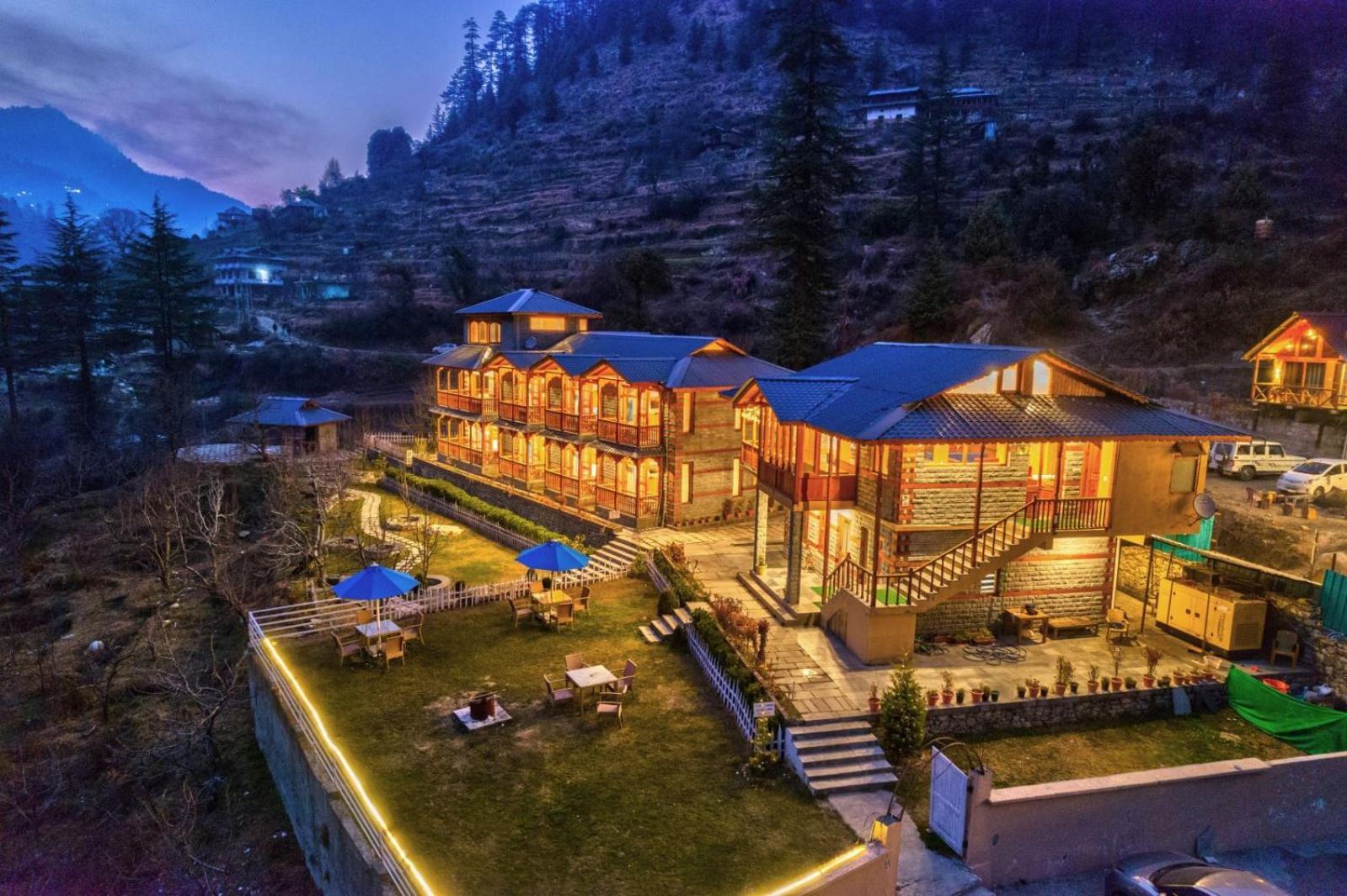 8Fold By Larisa, Jibhi Otel Dış mekan fotoğraf